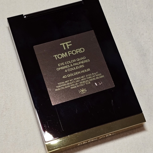 BNIB Tom Ford Eye Color Quad 40 Golden Hour Bronzer Summer Goddess Smokey Bridal - Picture 6 of 10